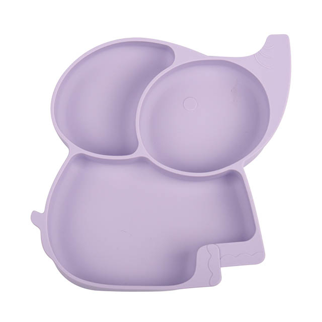 Wholesale Silicone Divided Suction Plate（Elephant) 