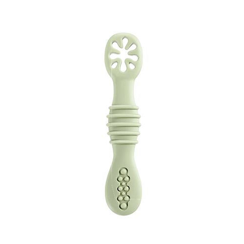 Silicone baby sticky spoon
