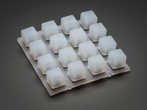 4x4 Translucent Silicone Button Keypad Manufacturer