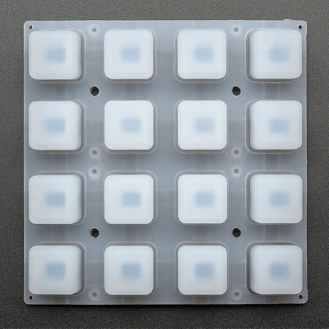 4x4 Translucent Silicone Button Keypad Manufacturer
