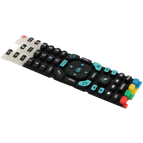 Custom Silicone remote control keypads