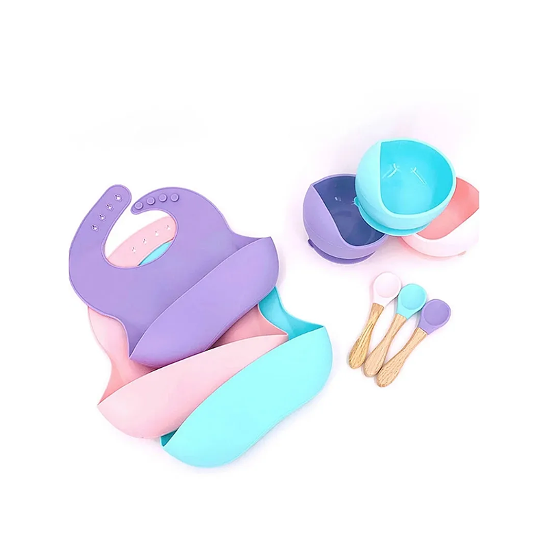 Suction Silicone Baby Bowl With Spoon