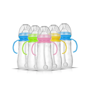 Wide Mouth Silicone Milk Feeding Bottle