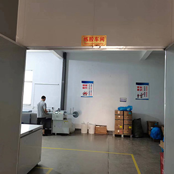 Silicone rubber mixing department