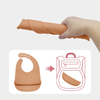 Adjustable Fit Waterproof Silicone Baby Bibs