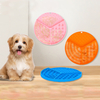 BPA Free Non-Slip Round Silicone Slow Feeder Dog Bowls with Suction Cups