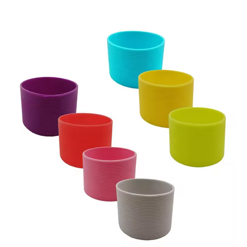  Customized Silicone Glass Cup Sleeve 