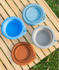 Custom Logo Portable Silicone Pet Bowls 