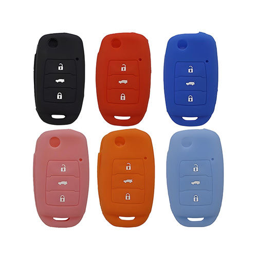 Custom Made Silicone Car Key Cover 