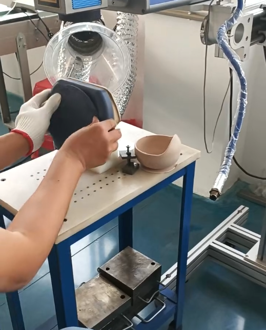 How to Laser Etching Silicone Baby Plates with Straight Edges?