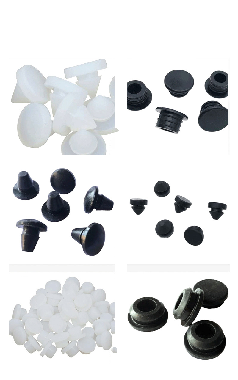 Custom T-shaped Silicone Stoppers