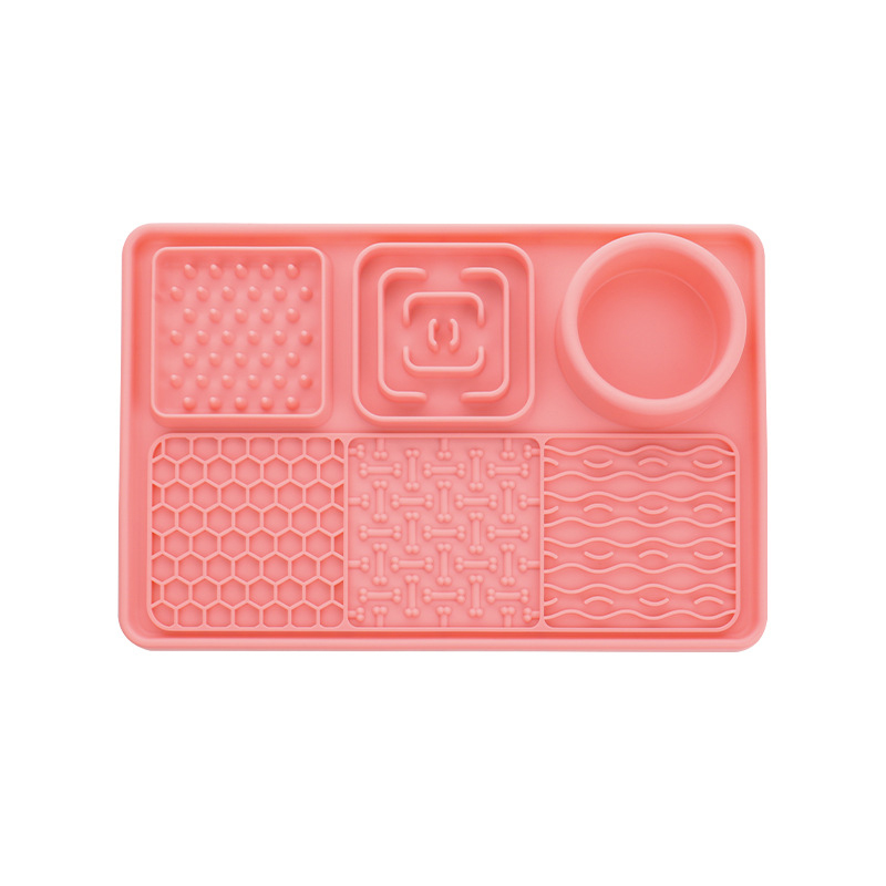 New Multifunctional Pet Licking Mat with Suction Cup