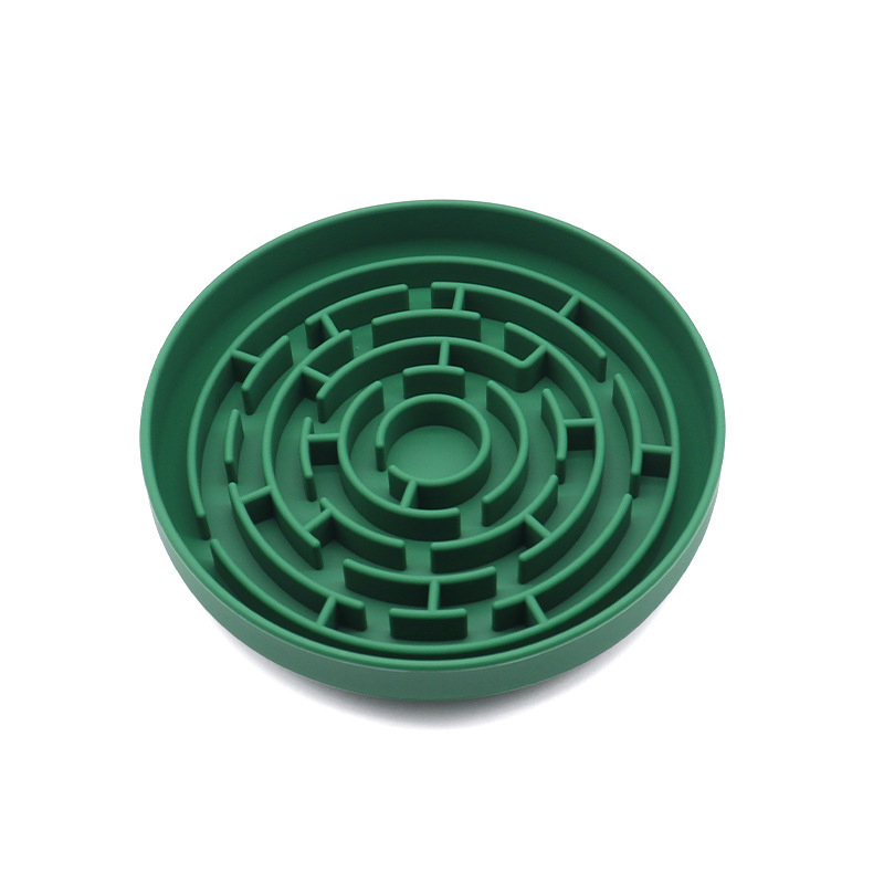 Popular Eco-Friendly Silicone Suction Cup Licking Slow Feeding Mat Bowls