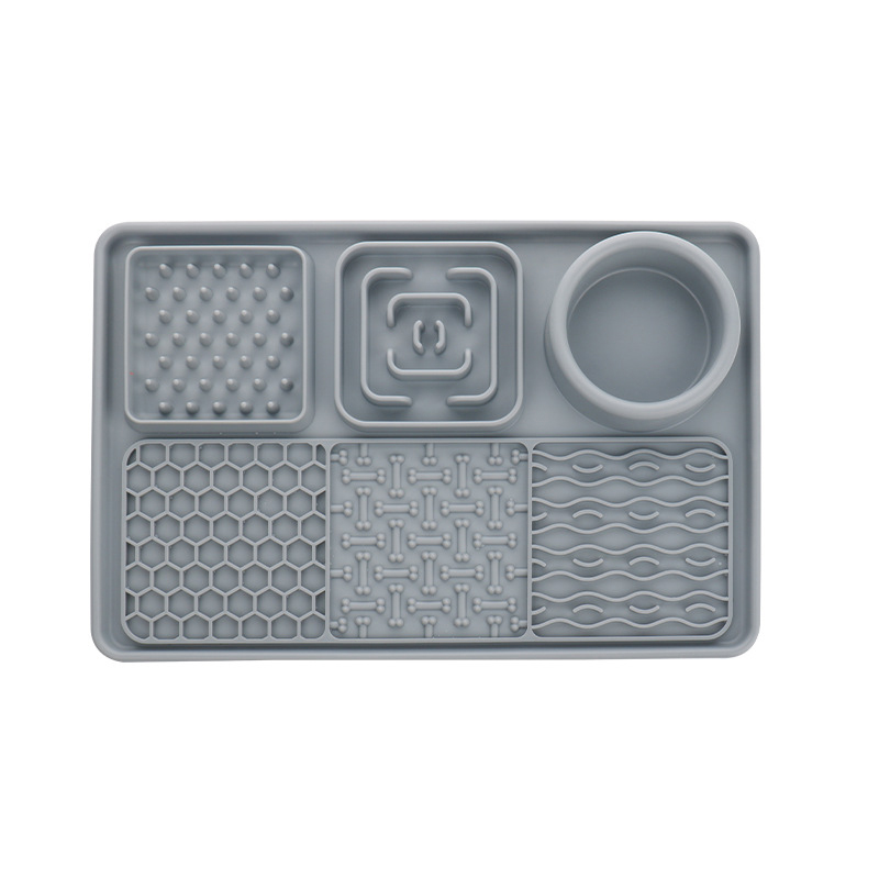 New Multifunctional Pet Licking Mat with Suction Cup
