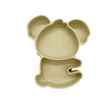 Koala Divided Silicone Baby Plates with Suction Cup
