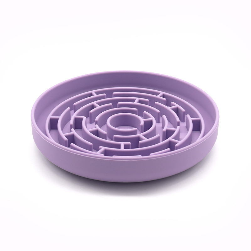 Popular Eco-Friendly Silicone Suction Cup Licking Slow Feeding Mat Bowls