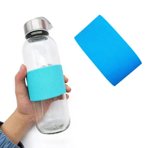  Customized Silicone Glass Cup Sleeve 