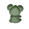 Koala Divided Silicone Baby Plates with Suction Cup