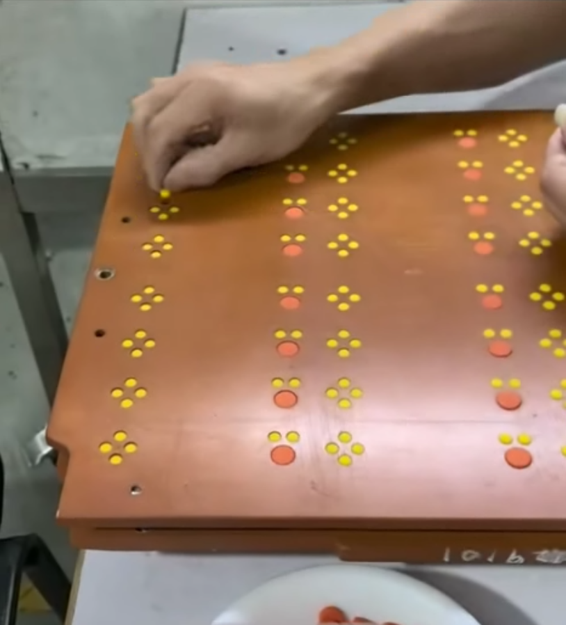 How the completely maufacturing process of multi-color silicone keypads?