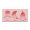 Cartoon Ice Cream Silicone Mold with Lid