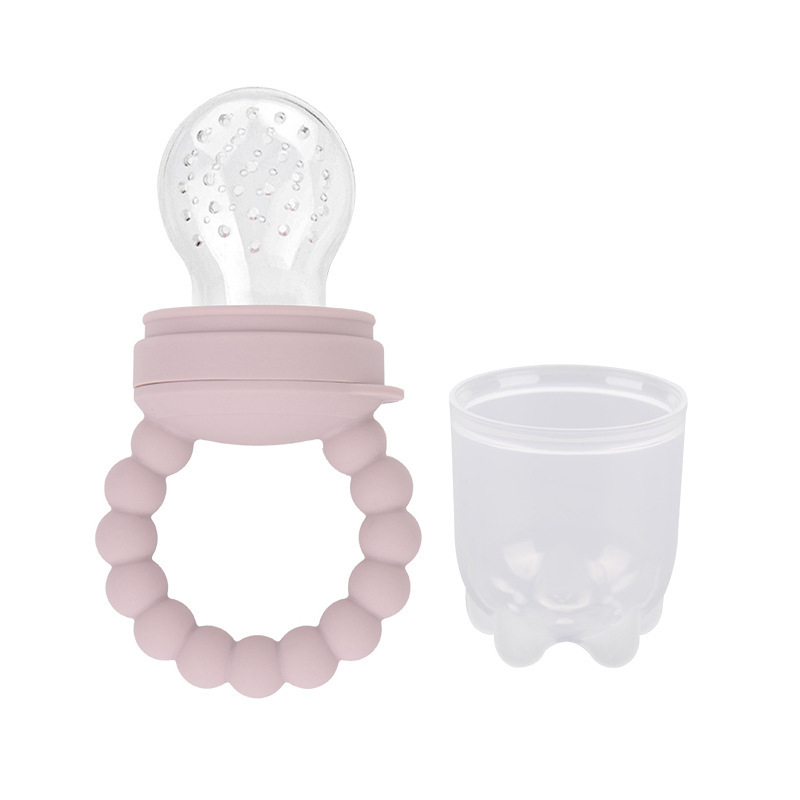 Wholesale Custom BPA Free Food Grade Silicone Baby Pacifiers for Baby Food Fresh Fruit Feeders with S M L Nipples