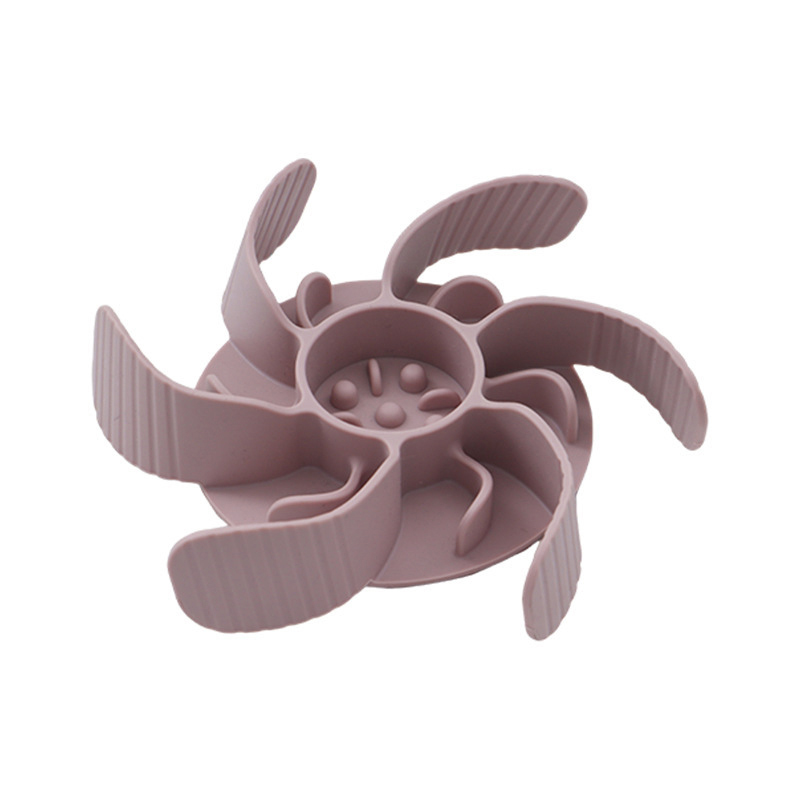 Silicone Spiral Slow Feeder Dog Bowl