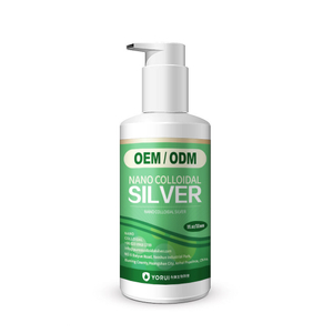 99% Sterilization Rate 100ml 20ppm Natural Clear Colloidal Silver Skin Gel Silver Antimicrobial Wound Healing Gel 