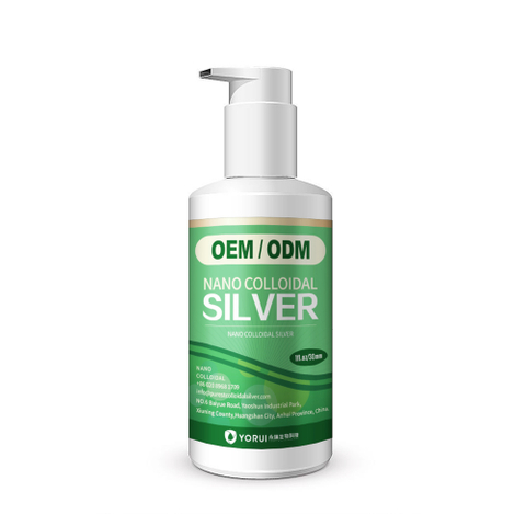 99% Sterilization Rate 100ml 20ppm Natural Clear Colloidal Silver Skin Gel Silver Antimicrobial Wound Healing Gel 