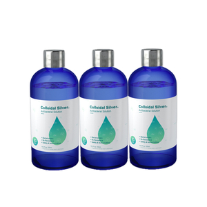 Food Grade Natural 10PPM Nano Colloidal Silver Liquid Supplement For Daily Immune System Support