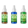 99.99% Sterilization 30ppm Colloidal Nano Silver Antibacterial Spray Applied To Burn Wound Care Treatment