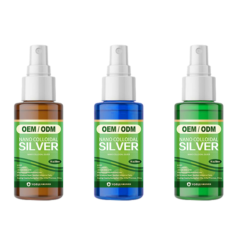 99.99% Sterilization 30ppm Colloidal Nano Silver Antibacterial Spray Applied To Burn Wound Care Treatment
